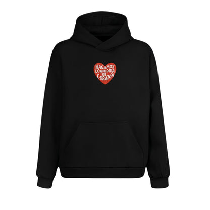 Hoodie - Hagamos lo que diga el corazón