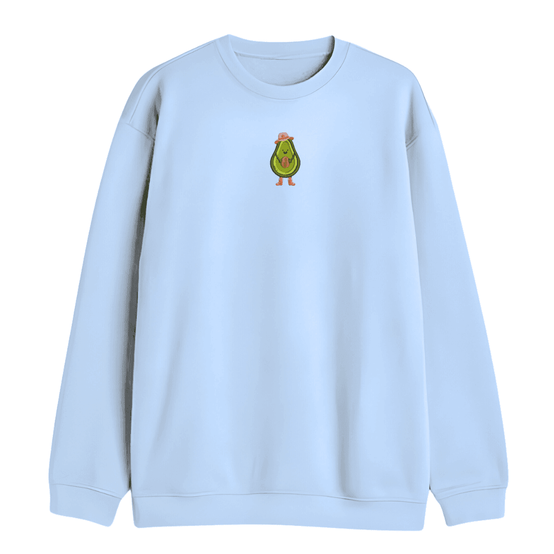 Buso bordado aguacate con texanas