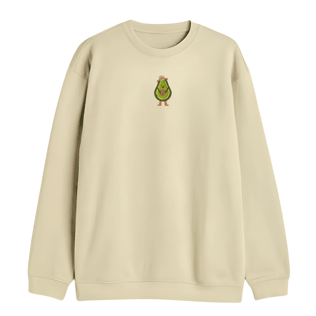 Buso bordado aguacate con texanas