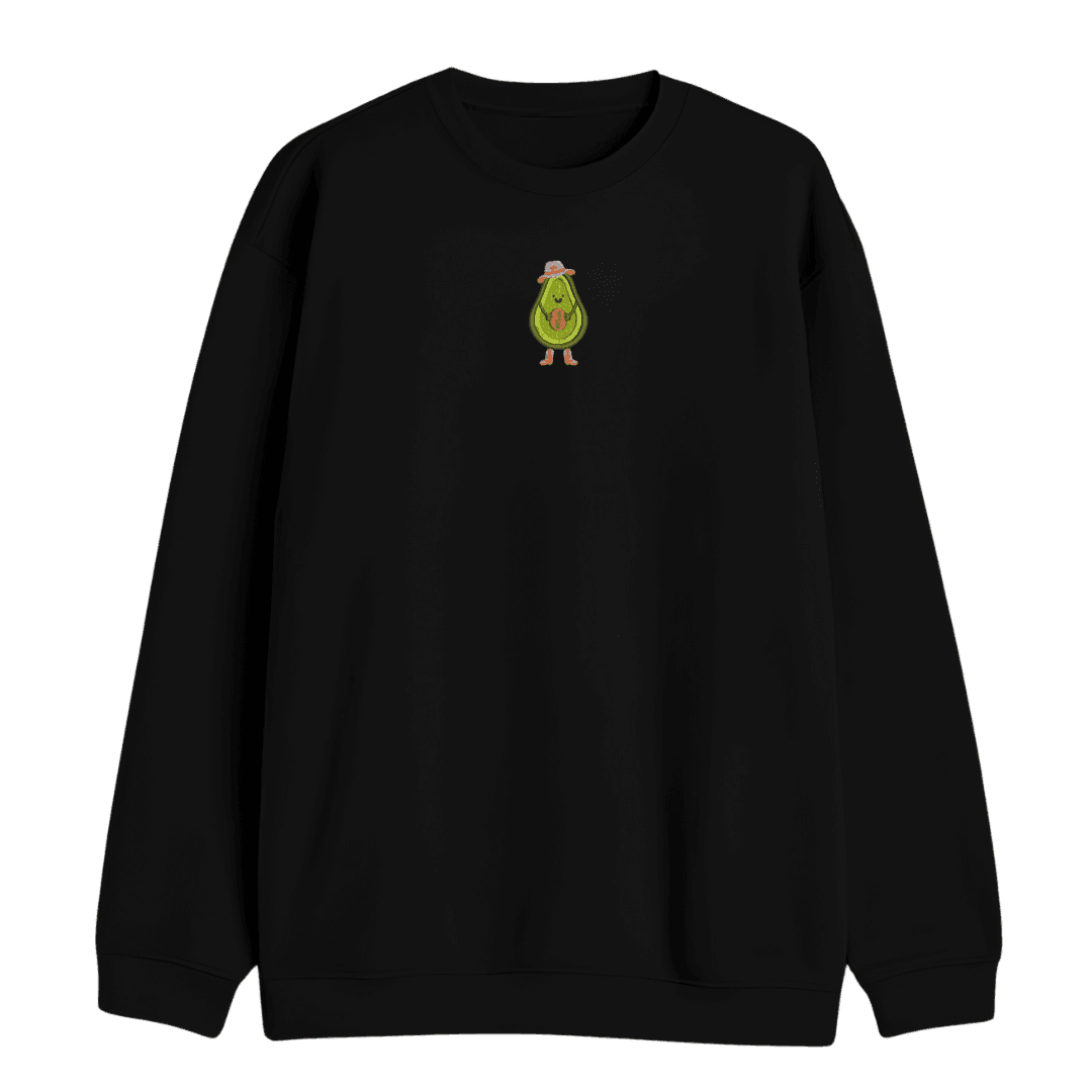 Buso bordado aguacate con texanas