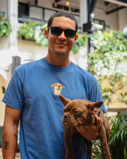 Camiseta personalizada con mascota en realismo