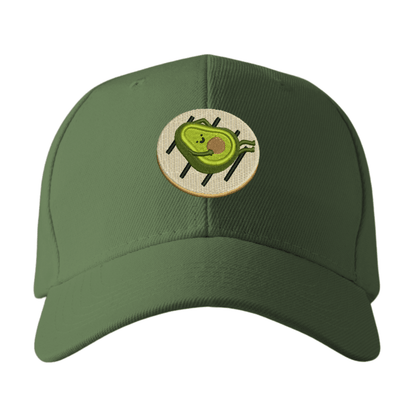 Gorra aguacate con arepa