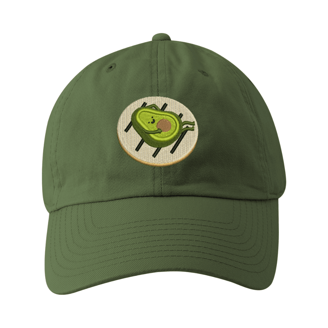 Gorra aguacate con arepa