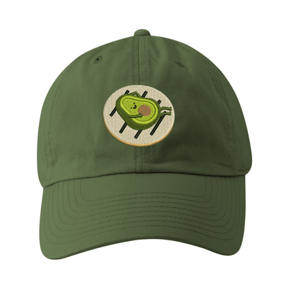 Gorra aguacate con arepa