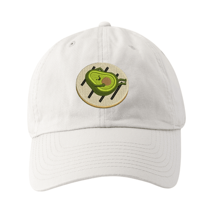 Gorra aguacate con arepa