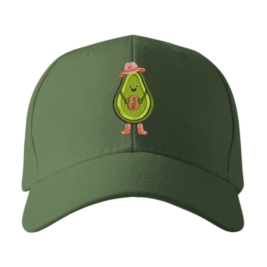 Gorra aguacate con texanas