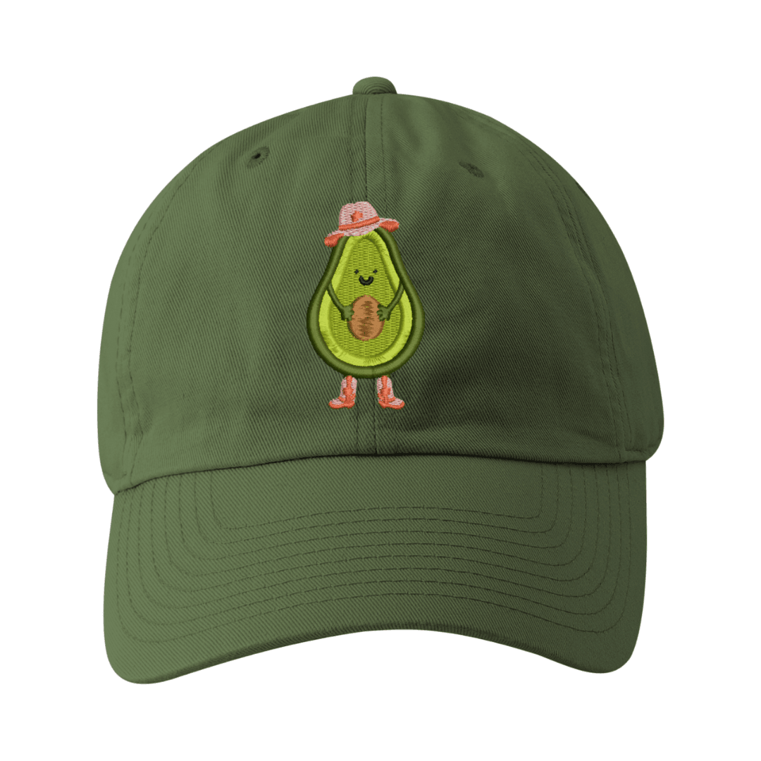 Gorra aguacate con texanas