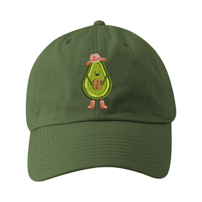 Gorra aguacate con texanas