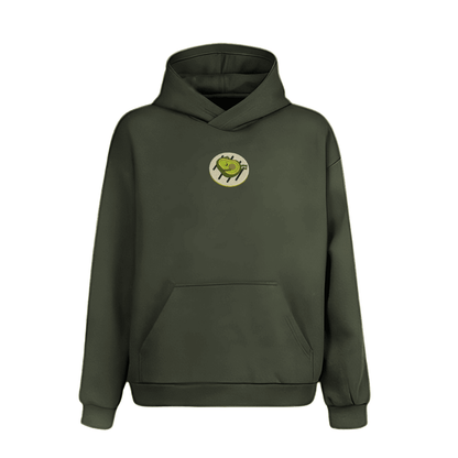 Hoodie aguacate con arepa