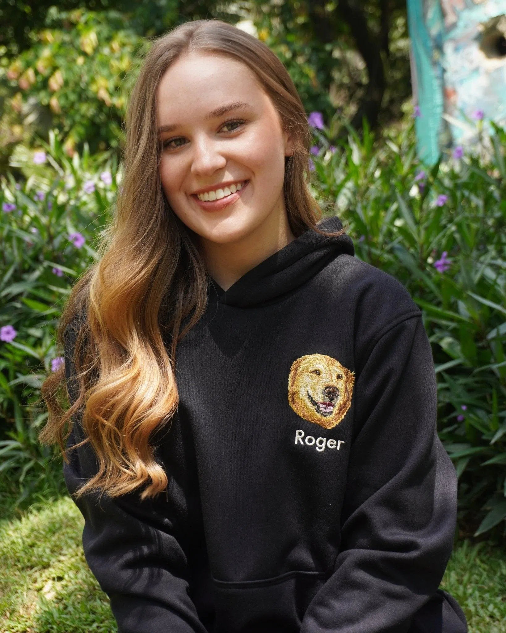 Hoodie personalizado con mascotas en realismo