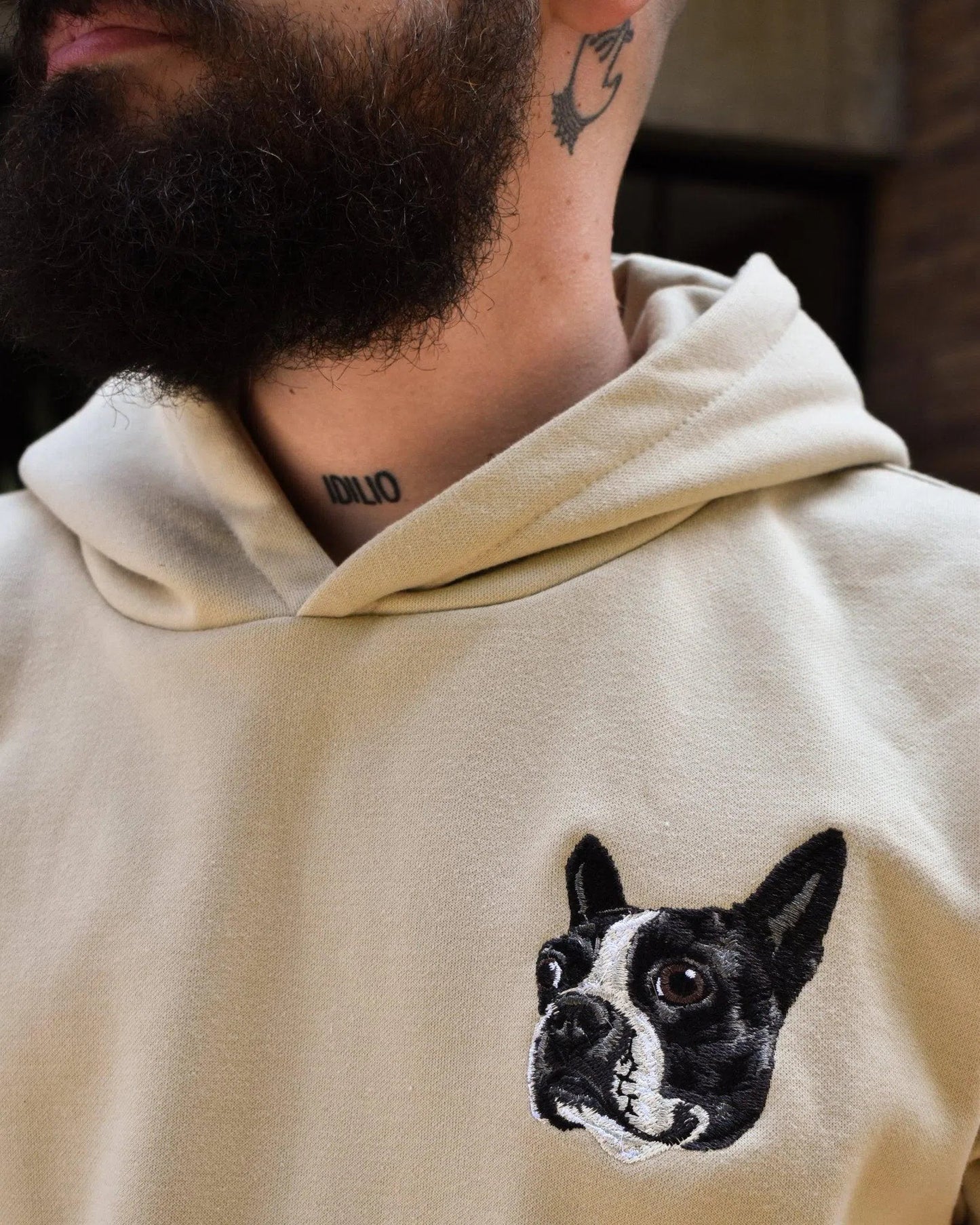 Hoodie personalizado con mascotas en realismo