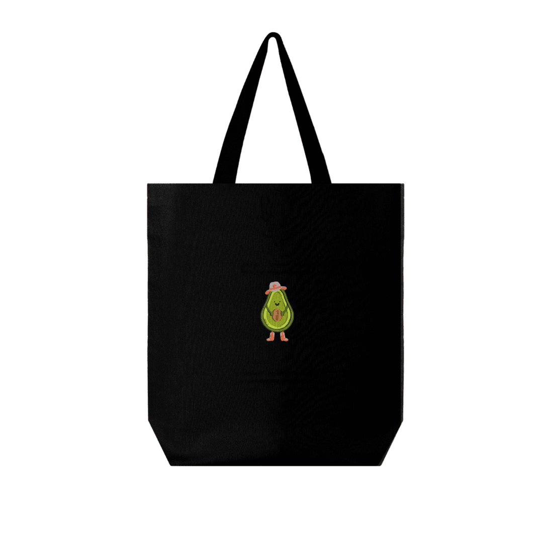 Totebag aguacate con texanas