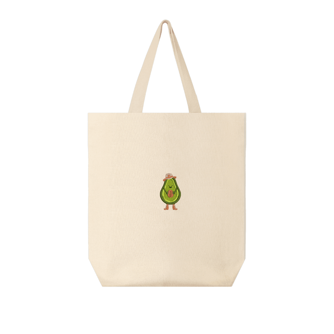 Totebag aguacate con texanas