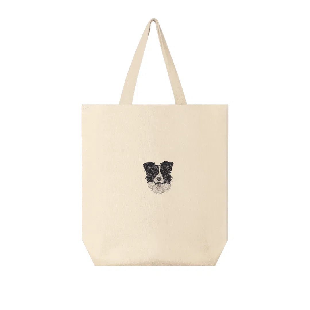 Totebag - Border Collie Negro