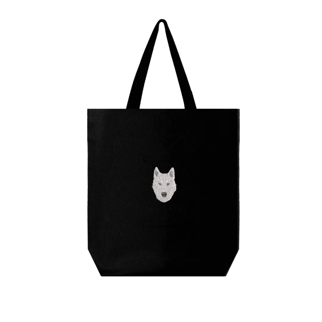 Totebag - Husky blanco
